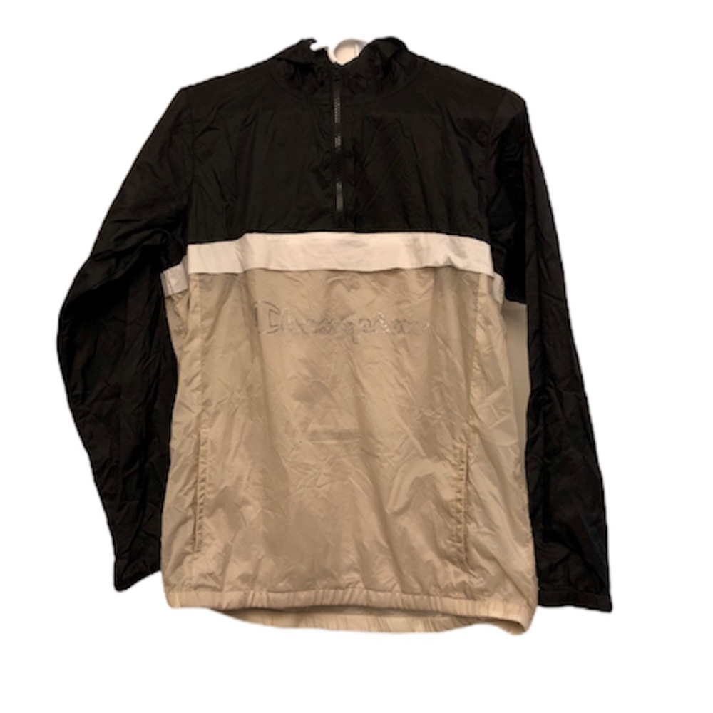 Champion- Hooded Quarter Zip Windbreaker